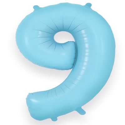 OAKTREE UK 604391 Oaktree 34" Number 9 Matte Blue