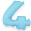 OAKTREE UK 604346 Oaktree 34" Number 4 Matte Blue view 1