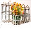 Irvins Country Tinware Rustic Round Metal Basket Set view 3