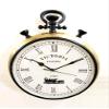 Antique Brown Marine Victoria Clock 30.48 cm Nautical Wall Hanging Clock Home Decorative view 1