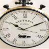 Antique Brown Marine Victoria Clock 30.48 cm Nautical Wall Hanging Clock Home Decorative view 4