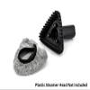 [Steamer Cover] Triangle Head Microfiber Steamer Bonnet - Twist Pile - 12 Pack view 4