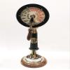 18" Antique Black Ship's Engine Order Telegraph Wooden Base Nautical Collectible Home Decorative view 1