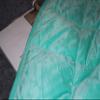 ALANSMA Reversible Weighted Blanket for All Season, Luxury Velvet, Warm and Cool, Adult 15Lb Green Weighted Blanket, Enjoy Sleeping Anywhere(Light Green,60"x80" 15lbs) view 3