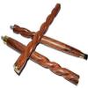 Vimal Nautical Silver & Brown Handmade Designer Dragon Silver Handle Cane Walking Stick 3 fold Handle Walking Spiral Stick Brass view 2