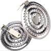 2 Pack Double Thickening Heat Diffuser Reducer Flame Guard Simmer Plate, Stainless Steel for Electric and Gas Stovetops view 3