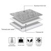 DOITOOL 10 Pack Tote Food Insulated Bag, Disposable Food Storage Bag with Thermal Box Liners, Portable & Heat Preservation Bag for Home Restaurant Camping (Size L: 12. 2x11. 0x7. 5 inch) view 2