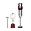 3- in-1 Immersion Hand blender, Powerful MOTOR & Stainless Steel Stick Blender, 4 Sharp Blades with Whisk, Milk Frother Attachments view 1