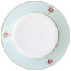 Dishes 8 inch English Rose Bone China Plate-Blue-B view 1