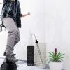 Umbrella Racks WXYZ Home Hotel Metal Umbrella Stand with Hooks Can Receive 10-12 Long and Short Rain, Waterproof and Rust-Proof Umbrella Bucket (Color : Black, Size : 25x57cm) view 4