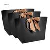 10pcs Black Paper Souvenir Gift Bags Apparel Makeup Boutique Packing Bags, Paper Gift Bags Party PacksParty Supplies view 3