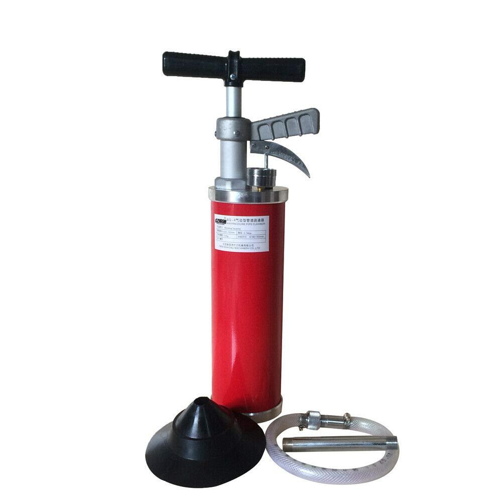 Eapmic Air Toilet Plunger Kit, High Pressure Manual Sink Plunger Drain Blaster Pump Plunger Clogged Pipe Cleaner Remover for Toilet Bathroom Kitchen Sink