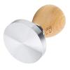 58mm Coffee Tamper, Espresso Distribution Tool, for Office Home Cafe Coffee Lovers(Log light color, blue) view 4