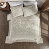 Better Trends Chenille Bedspreads Set Twin Size, Ardent Collection Medallion Design in Beige - Lightweight bedspreads, 100% Cotton Tufted Cotton Bedspreads view 3