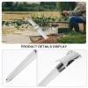 2pcs Fishing Rod Holder Stainless Steel Ground Support Fishing Rod Support for Various Easy Insert Design Portable view 2