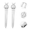 2pcs Fishing Rod Holder Stainless Steel Ground Support Fishing Rod Support for Various Easy Insert Design Portable view 3