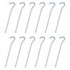 12pcs Heavy Duty Tent Pegs for Camping Windproof Shape Ground Nails Tent Stakes for Soggy and Hard Soil Easy to Clean and Reusable view 1