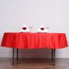 BalsaCircle Patriotic Veterans Day 70 in Red Tablecloth 4th of July Party Decorative Washable Polyester Solid Color Events Events Kitchen Dining view 3
