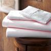 1000-Thread-Count 100% Egyptian Cotton Bed Sheet, 4-Pc Full Pink Solid Sheet Set Single Ply Long Staple Cotton Yarns, Sateen Weave, Fits Mattress Upto 28" Deep Pocket view 2
