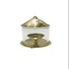 Brass Akhand Jyot Diya Golden Diya Jyot Deepak Pooja Dia Brass Diwali Puja Diwali /Deepawali Deepak Oil Lamps Lantern Navratri/Navaratri Pooja Diya Engraved Christmas Gift Items Size- 5 inch view 1