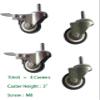 AGPL 3" Casters 4 Packs (2 with Brakes& 2 Without) Fit for AGPL Hedges view 2