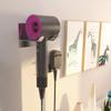 XIGOO Self Adhesive Hair Dryer Holder Wall Mounted - Adhesive Bathroom Hair Blow Dryer Rack Organizer Compatible with Supersonic Hair Dryers (SUS 304 Silver) view 4