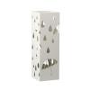 Umbrella Racks WXYZ Wrought Iron Umbrella Stand with Raindrop Shape Can Store Long and Short Umbrellas, Household Hotel Umbrella Bucket, 15.5x15.5x49cm (Color : White) view 1