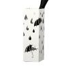 Umbrella Racks WXYZ Wrought Iron Umbrella Stand with Raindrop Shape Can Store Long and Short Umbrellas, Household Hotel Umbrella Bucket, 15.5x15.5x49cm (Color : White) view 2