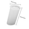 EXCEART Silicone Fondant Mold Set 4pcs Crystal Glue Molds for DIY Crafts Lighter Cover view 2