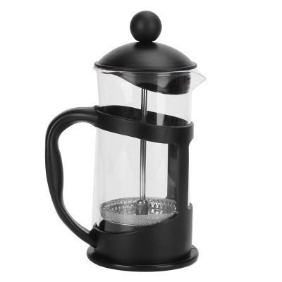Zerodis Coffee Tea Maker Kettle Filter Borosilicate Filter Teapot Hand Brewing for Living room, office, home Black(24 * 16 * 14 417)