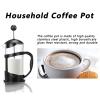 Zerodis Coffee Tea Maker Kettle Filter Borosilicate Filter Teapot Hand Brewing for Living room, office, home Black(24 * 16 * 14 417) view 4