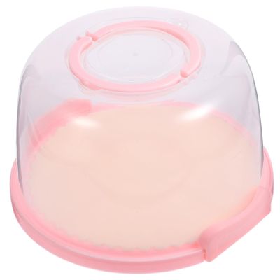 1pc Plastic Cake Box Cake Container Cake Storage Container Cover Cake Food Container