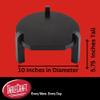 TableCraft 10756 Beverage Dispenser Stand, 10" Diameter x 5.75" Height, Black Painted Pinewood, Durable Drink Dispenser Base for TableCraft Glass Beverage Dispensers view 2