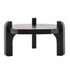 TableCraft 10756 Beverage Dispenser Stand, 10" Diameter x 5.75" Height, Black Painted Pinewood, Durable Drink Dispenser Base for TableCraft Glass Beverage Dispensers view 4