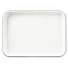 TableCraft 10347 White Enamel 1/4 Size Sheet Pan view 3