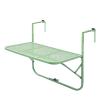 Wddwymll Multifunctional Wall Mounted Fold Down Table,Small Space Saving Hanging Table,Hanging Balcony Dining Table with 3 Adjustable Heights, Capacity 50KG,for Study,Dining view 1
