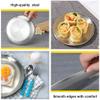 12 Pack Stainless Steel Plates, Reusable Brushed Metal Dinner Plates, Metal Dinner Dishes for Picnic BBQ Steak (sliver) view 4