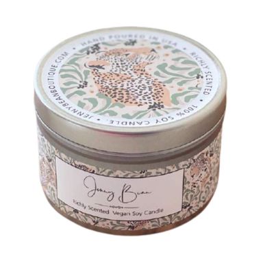 Meadowlilly Blue Jasmine Royal Fern Candle for Stress Relief Relaxation High Intensity Aromatherapy