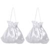 ABOOFAN Wedding Candy Bags 2 Pack Drawstring Lace Pouches for Wedding Gift Bags Party Candy Pouches Bridal Money Bag Cloth Favor Bags 8.66 X 8.26 X 0.07 in view 1