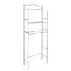 3-Tier Bathroom Over Toilet Space Saver Etagere, Polished Pewter view 1