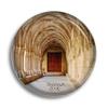 Fridge Magnet Spain Catalonia Romanesque Monastery Glass Magnets for Refrigerator Souvenirs Cute Crystal Magnet Decor for Whiteboard Office Home Gift view 1
