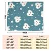 Pindola Funny Teeth Throw Blanket Warm Lightweight Soft Cozy Warm Home Decoration 120"x90" view 3