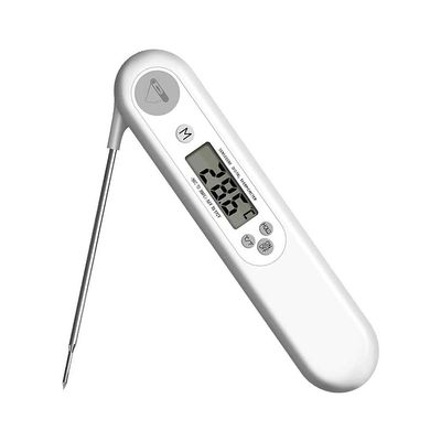 XIXIDIAN Meat Thermometer, Instant Read Food Thermometer Waterproof Ultra Fast Digital Cooking Thermometer with Backlight for Candy Grill BBQ Baking Water Milk Smoker Oil Liquids Kitchen