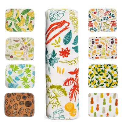 Gecocious Reusable Paper Towels 12PCS Cotton Cloth Paperless Kitchen Towels
