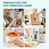 Gecocious Reusable Paper Towels 12PCS Cotton Cloth Paperless Kitchen Towels view 4