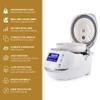 Yum Asia Sakura Rice Cooker with Ceramic Bowl and Advanced Fuzzy Logic (8 Cup, 1.5 Litre) 6 Rice Cook Functions, 6 Multicook Functions, Motouch LED Display, 120V Power (White and Siver) view 3