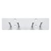 ATTENUTECH Wall Mounted Lead X-Ray Apron Rack, Peg Style (4 PEG) view 2