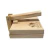 Square Manual Wooden Tortilla Press Empanadas Corn Flour Tacos Dough Pressing Maker - 10 inch view 2