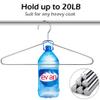 KEETDY 50 Pack Metal Hangers Coat Hangers Heavy Duty Stainless Steel Clothes Hanger for Closet Clothing Shirt Suit Pant 16.4 Inch view 3