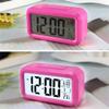 TXY LED Digital Alarm Clock Backlight Snooze Mute Calendar Desktop Electronic Bcaklight Table Clocks Desktop Clock (Pink) view 4